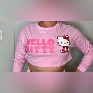 Sanrio Hello Kitty Crop Top Sweater